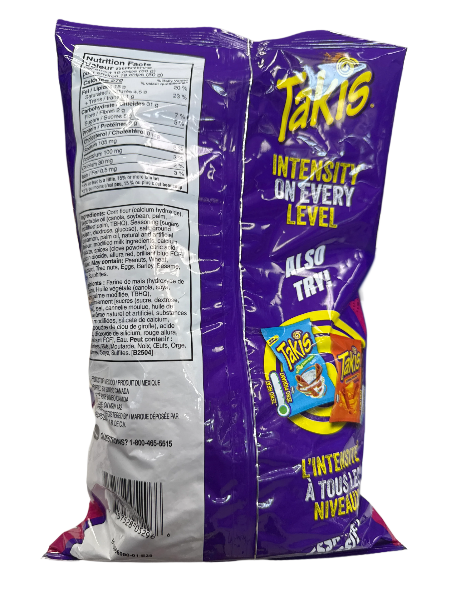 Takis Limited Edition Churro Charge 260G - Canadian Edition