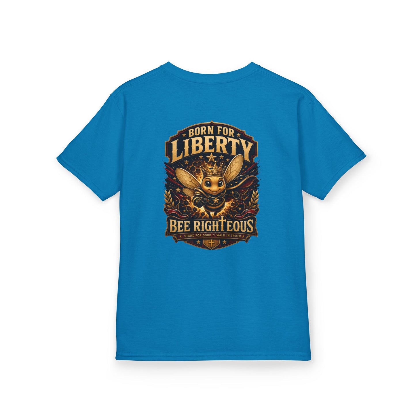 Kids 'Bee Righteous' Liberty Graphic Tee