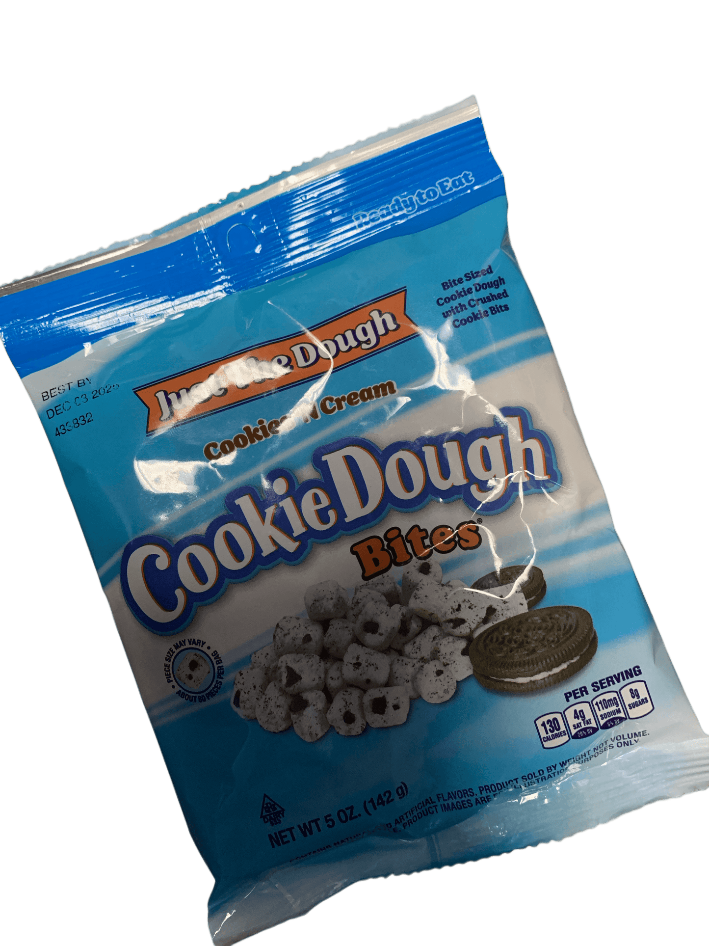 Cookie Dough Bites Cookies and Cream Flavour 142G - U.S Edition