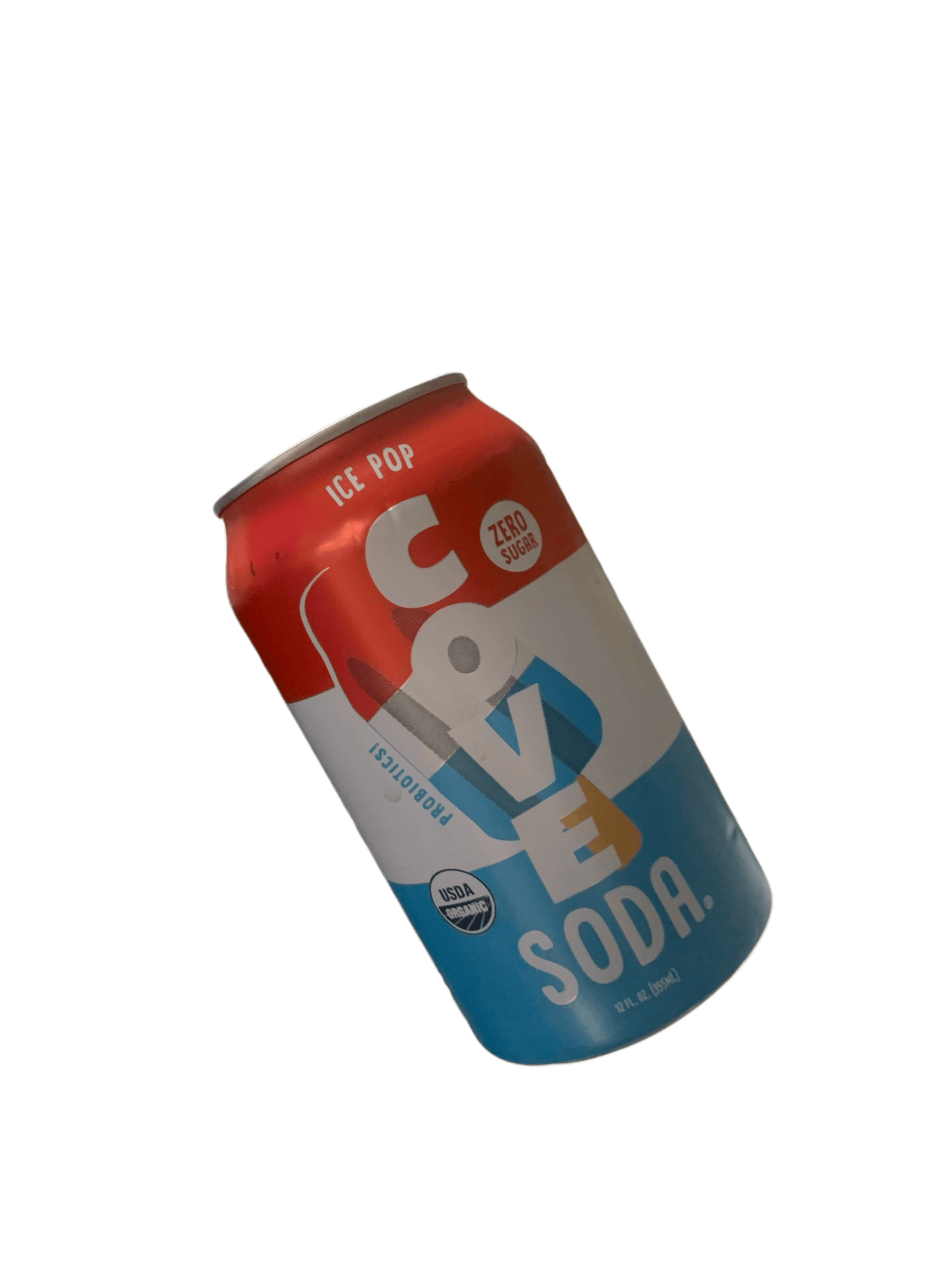 Cove Probiotics Zero Sugar Ice Pop Soda 355ML - Canadian Version