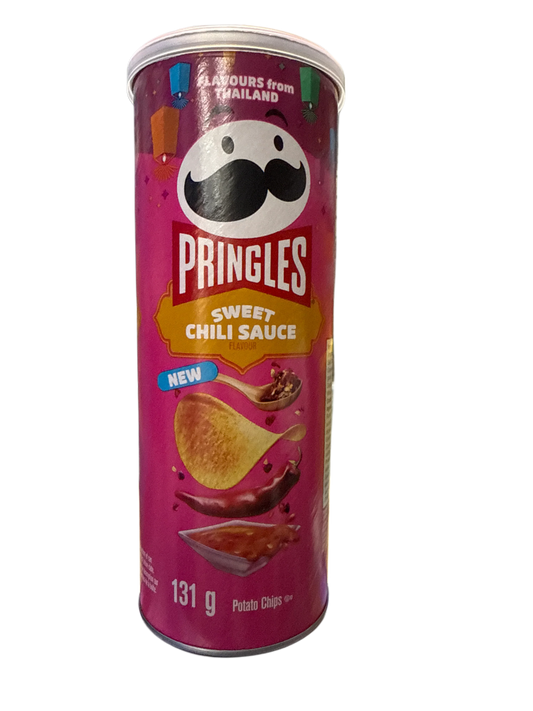 Pringles Sweet Chili Sauce Flavour Potato Chips 131G - Thailand Edition