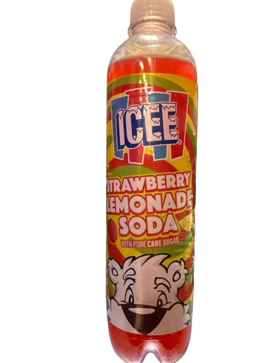 ICEE Strawberry Lemonade Soda 500ML - U.S Edition