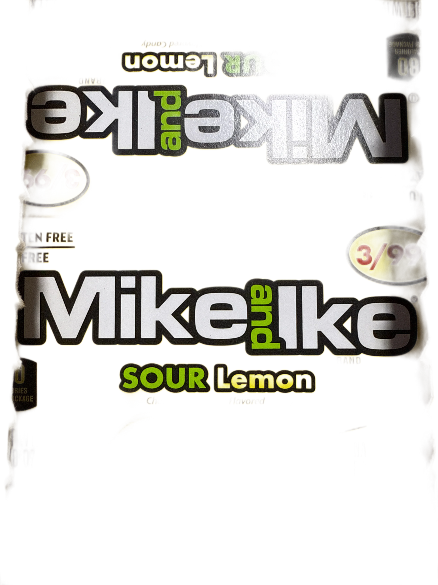 Mike and Ike Sour Lemon Flavour Candy 22G - U.S Edition