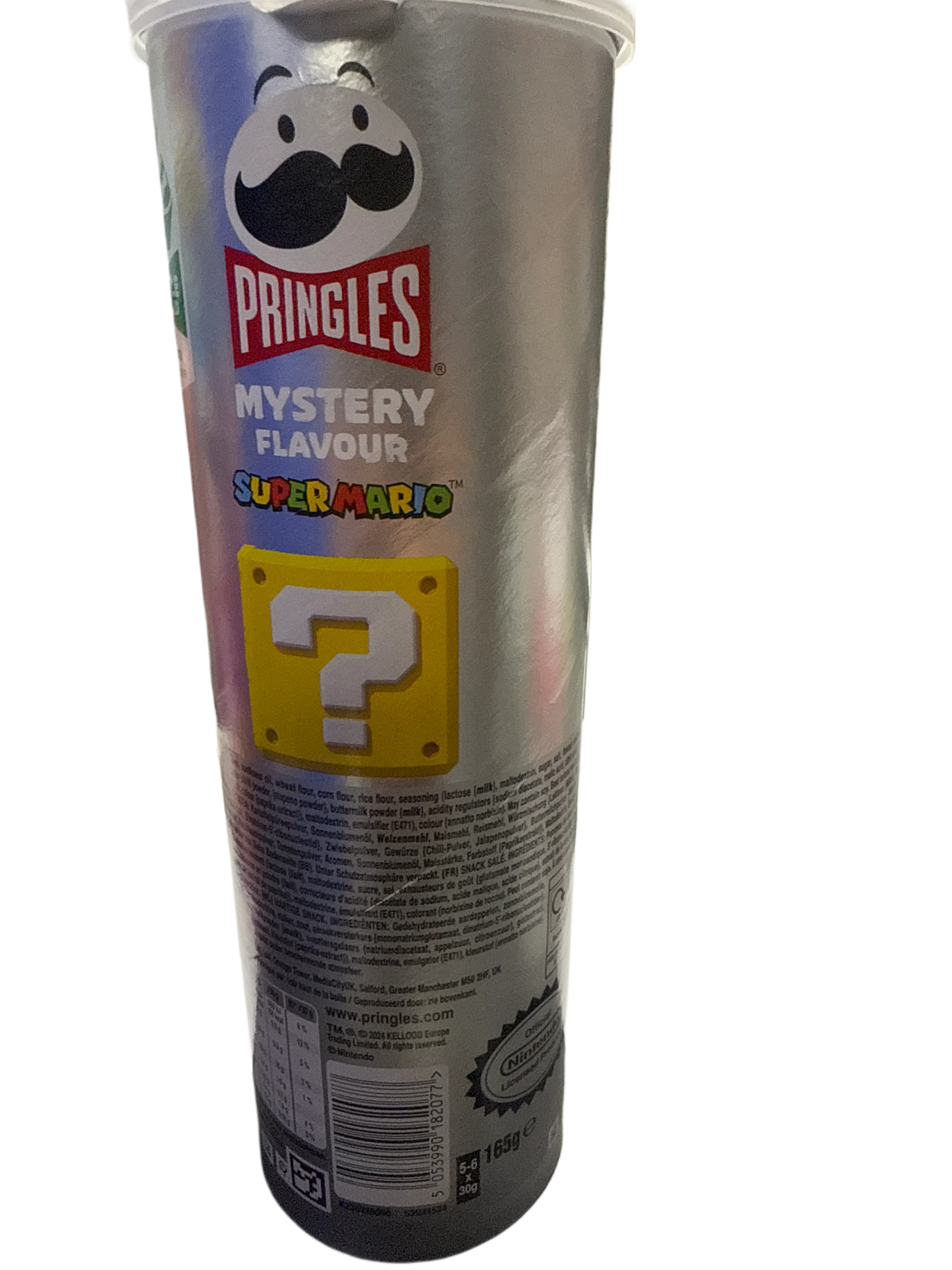 Pringles Super Mario Mystery Flavour 165G - U.K Edition