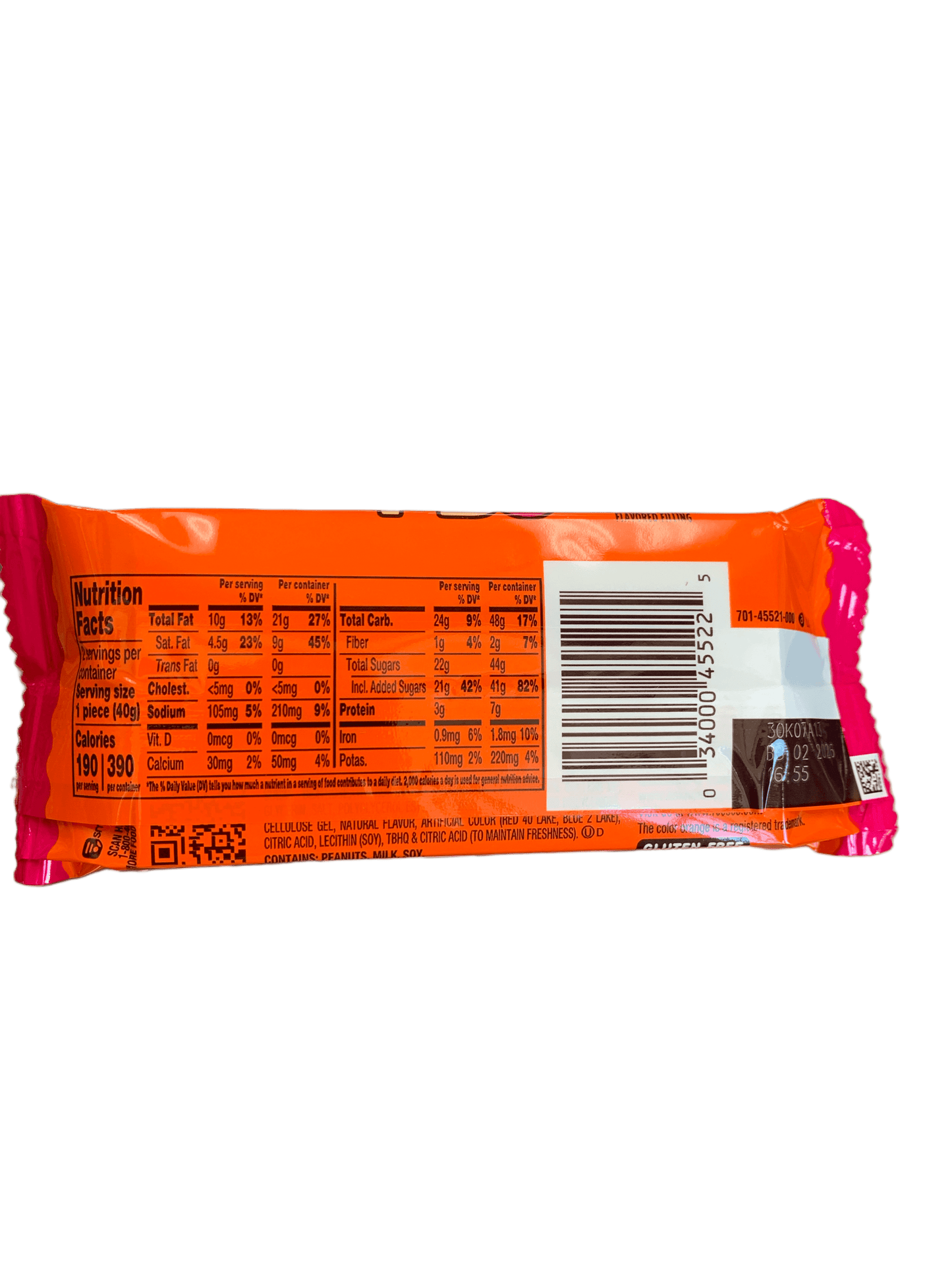 Reeses PB and J Strawberry Flavoured King Size Cup 79G - U.S Edition