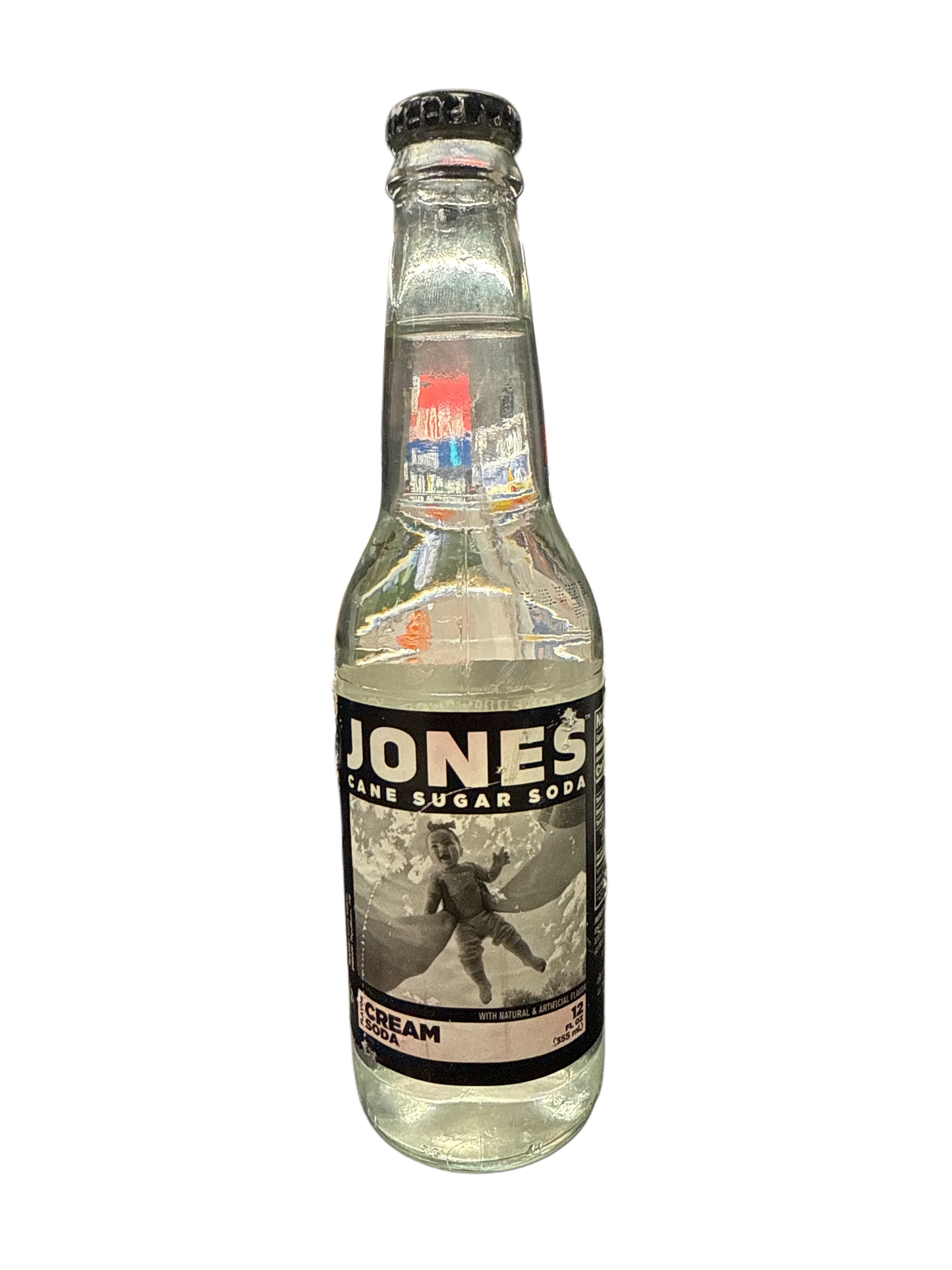 Jones Cream Soda Flavoured Glass Bottle 355ML - Canadian Edition