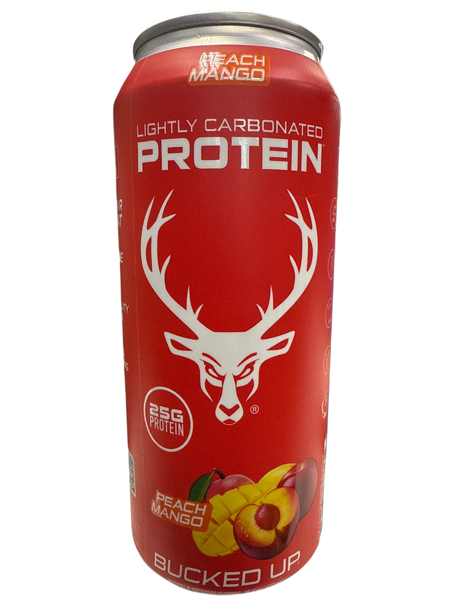 Bucked Up Lightly Carbonated Protein Peach Mango Flavoured 473ML - U.S Edition