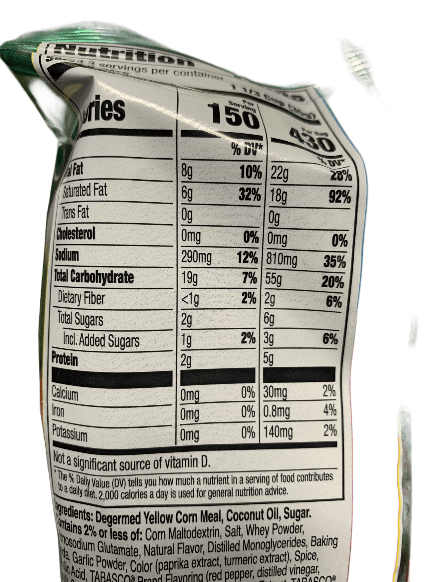 Bugles Hot and Cheesy Tobasco Flavour 85g - U.S Edition