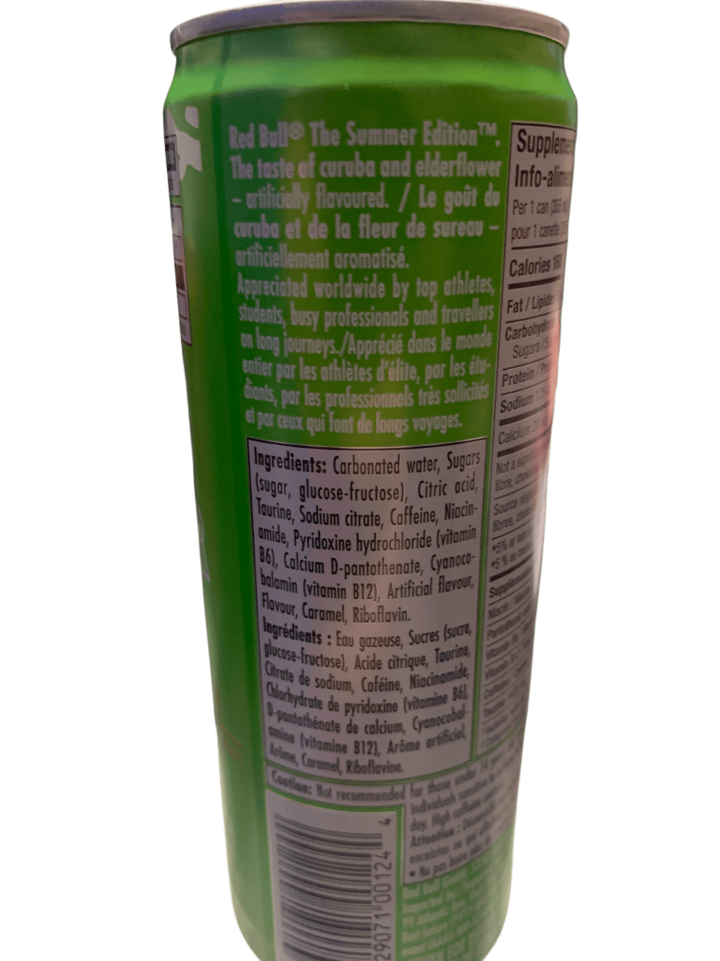 Red Bull Summer Edition Curuba-Elderflower 355ML - Austrian Edition