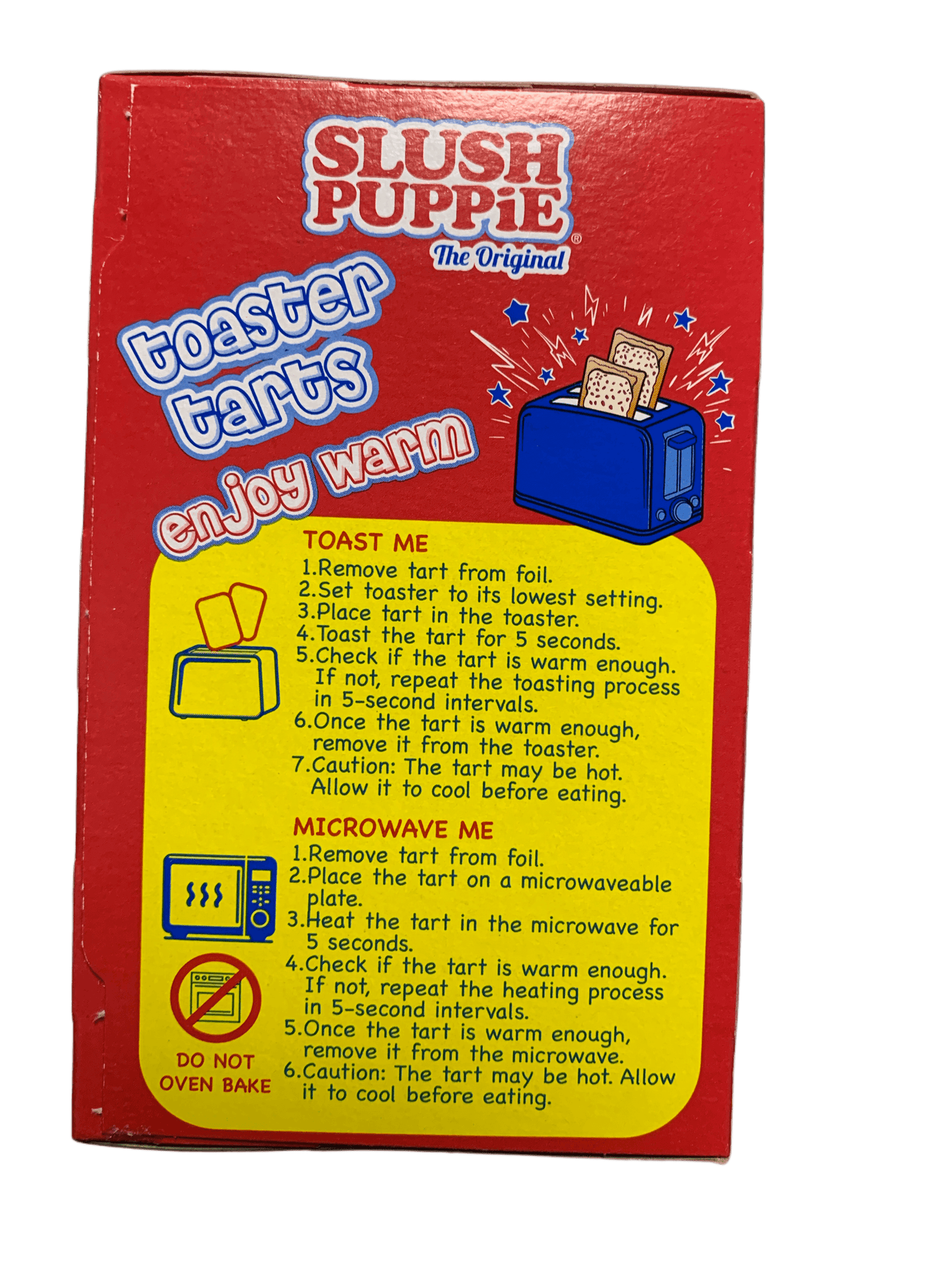 Slush Puppie Toaster Tarts Strawberry Frosted Flavour 8 Tarts - U.K Edition