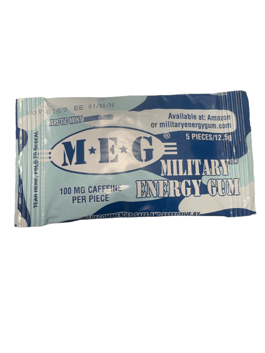 M.E.G Military Energy Gum 5 Pieces - U.S Edition