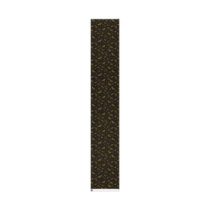 Wrapping Paper — Elegant Black & Gold Bee Pattern Gift Wrap