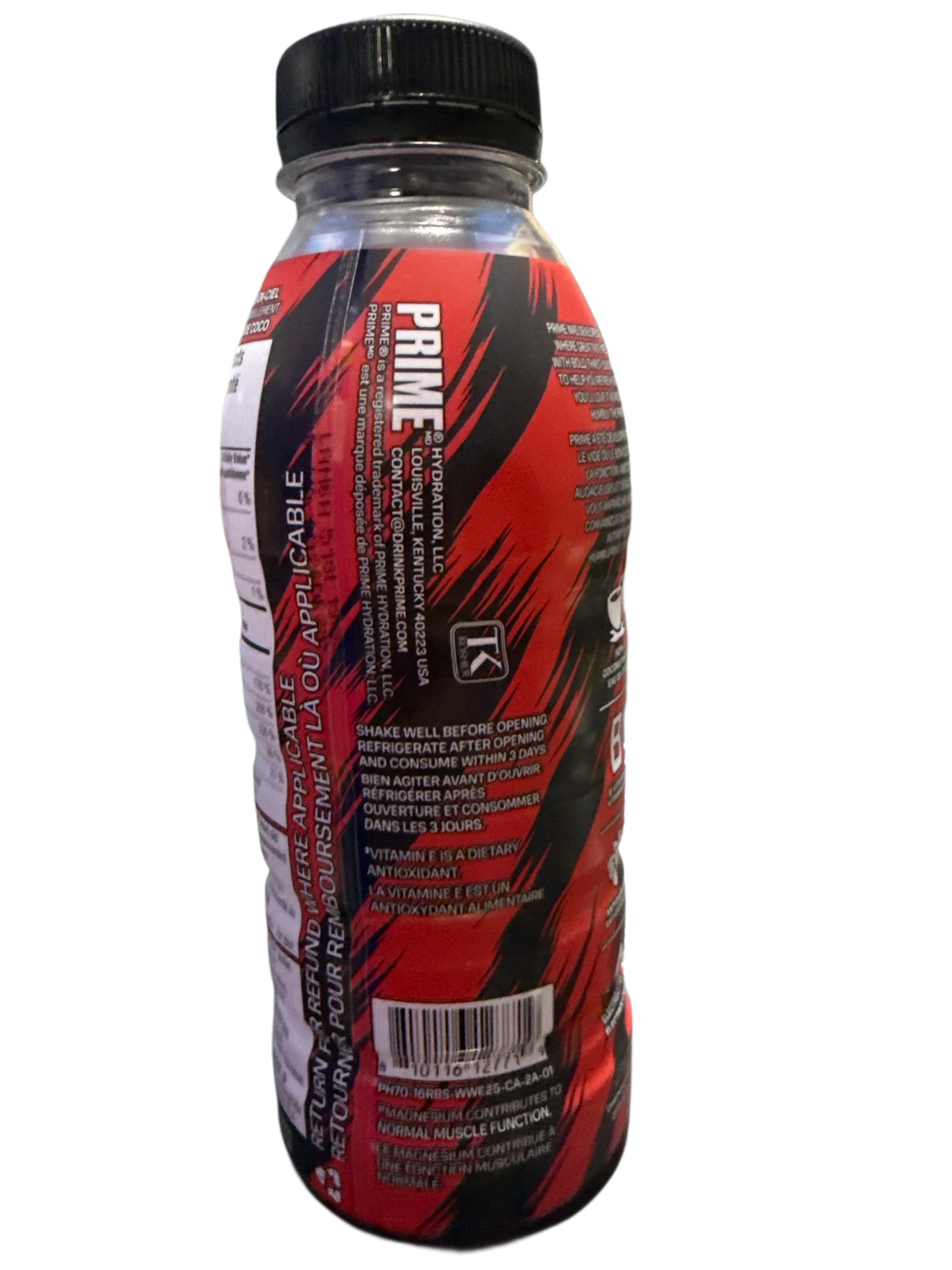 Prime Hydration WWE Rainbow Sherbet Flavour 500ML - Canadian Edition