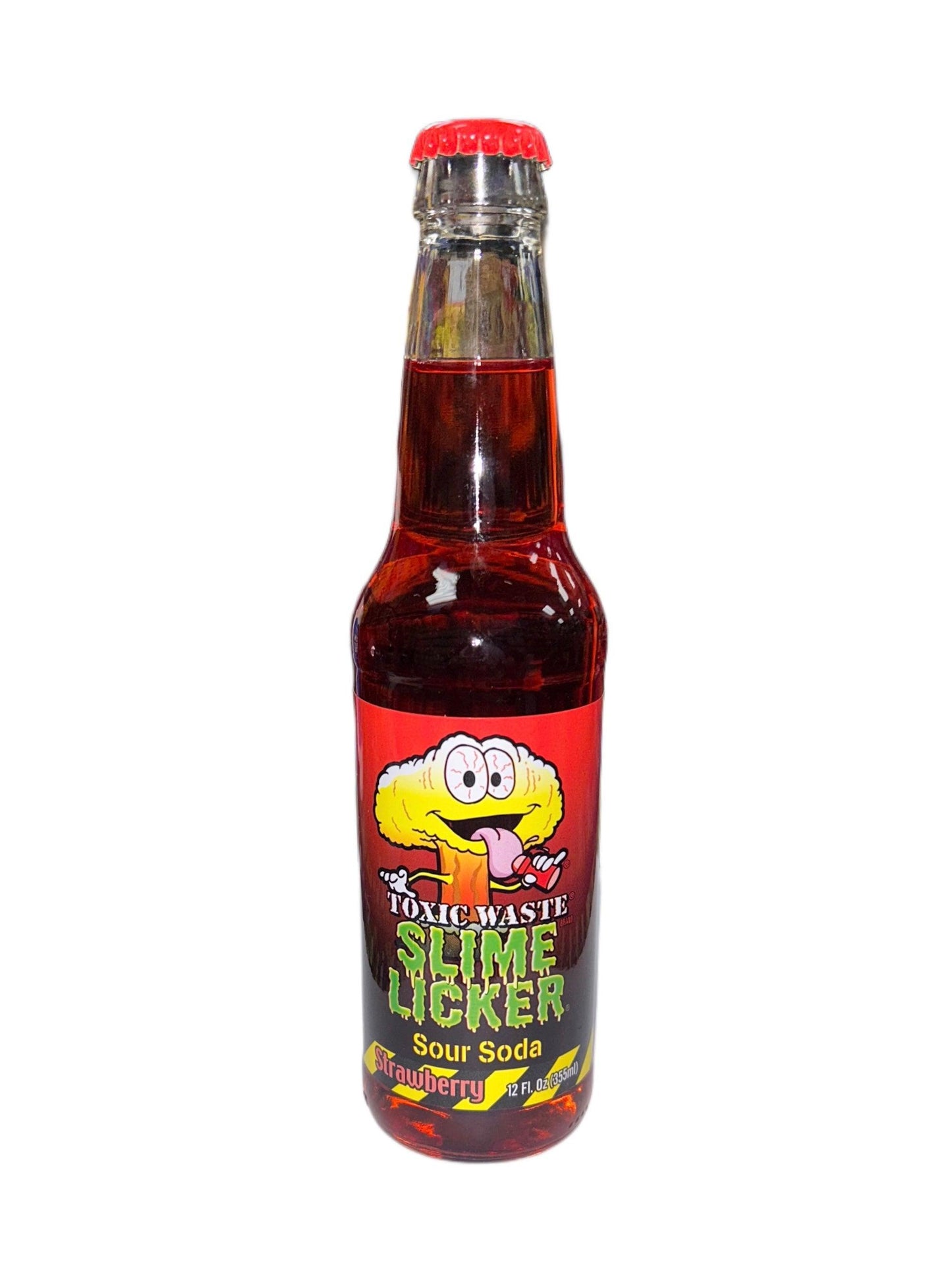 Toxic Waste Slime Licker Strawberry Sour Soda 355ML