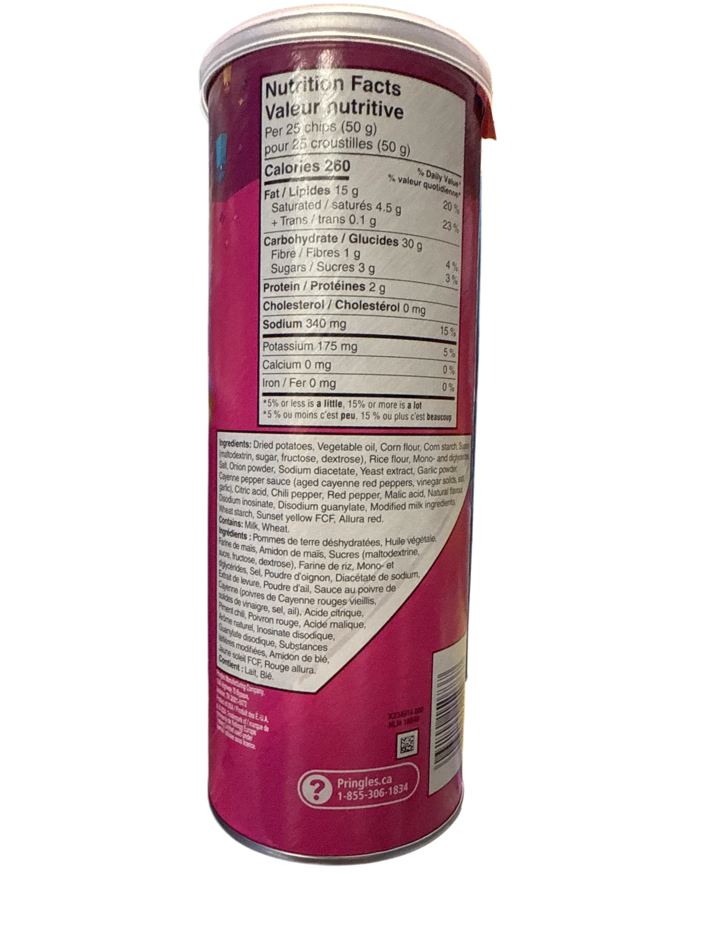 Pringles Sweet Chili Sauce Flavour Potato Chips 131G - Thailand Edition