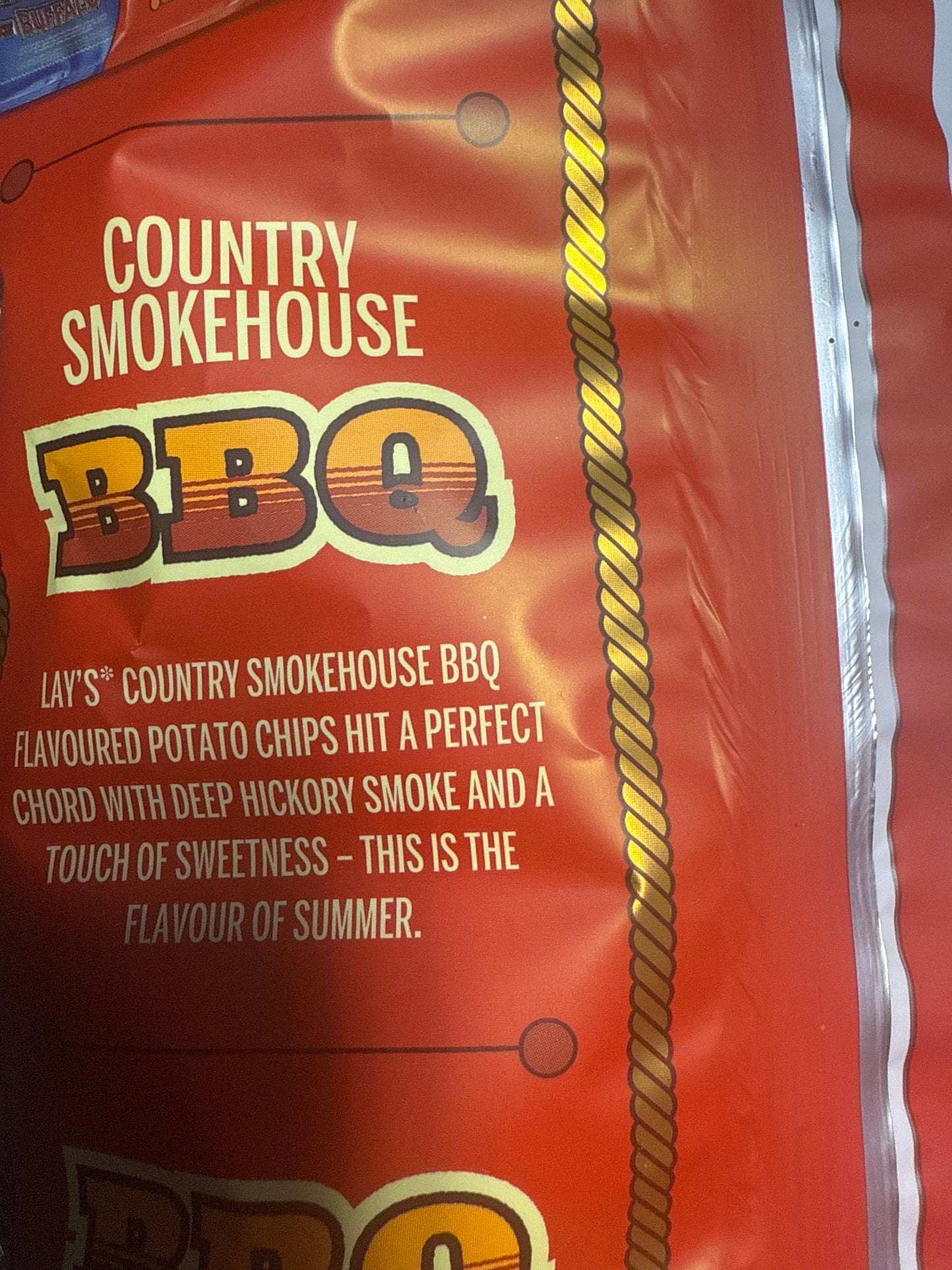 Lays Limited Edition Laysfest Country Smokehouse BBQ 220G - Canadian Edition