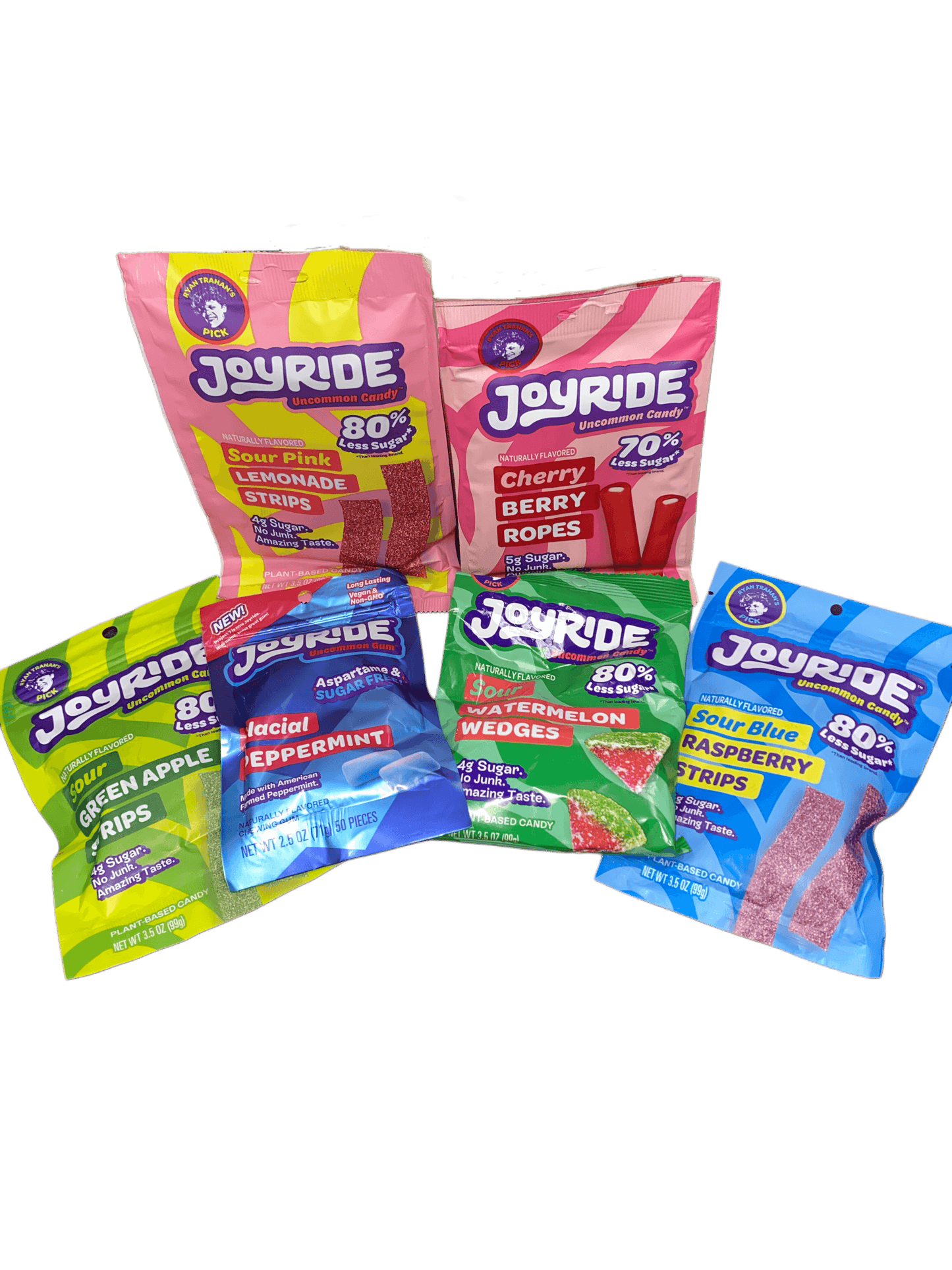 JOYRIDE Zero Sugar Candy 4-Bag Bundle 🍬 – Smart Sweets, Serious Flavour