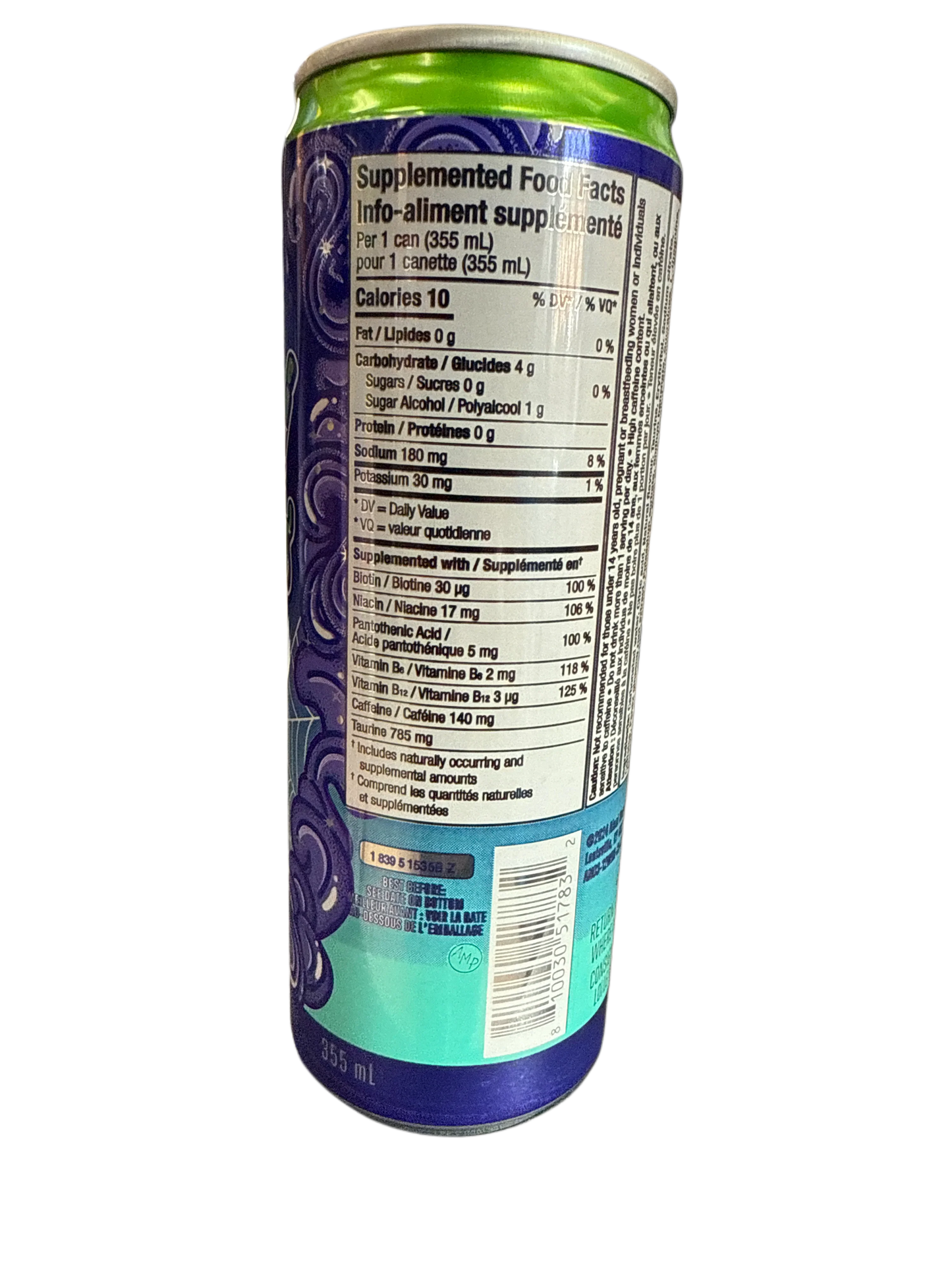 Alani Nu Witch's Brew Potion Energy Drink - Canadian Edition