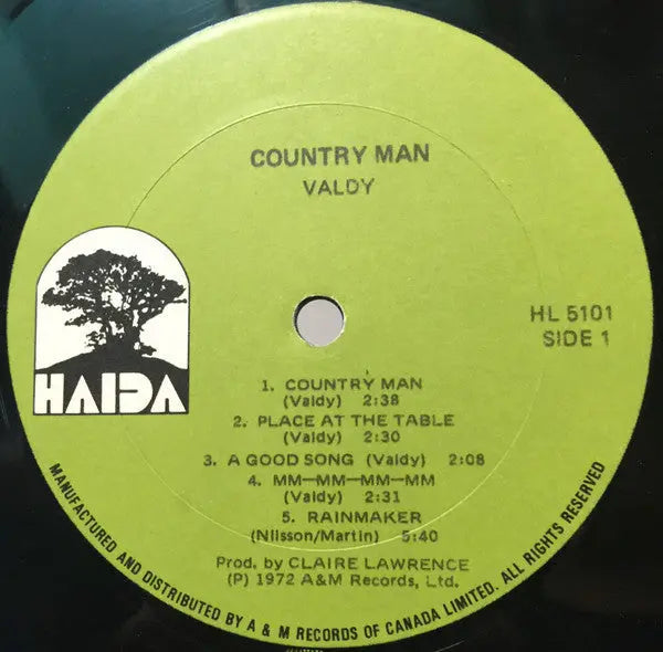 Valdy – Country Man - 1972 Original