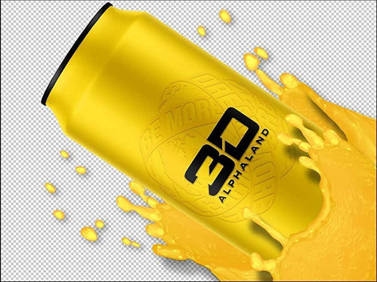 3D Lemonade Energy Drink