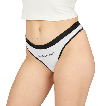 Bee Lovers Thong — Women's Floral Bee Print Lingerie - Jack Righteous