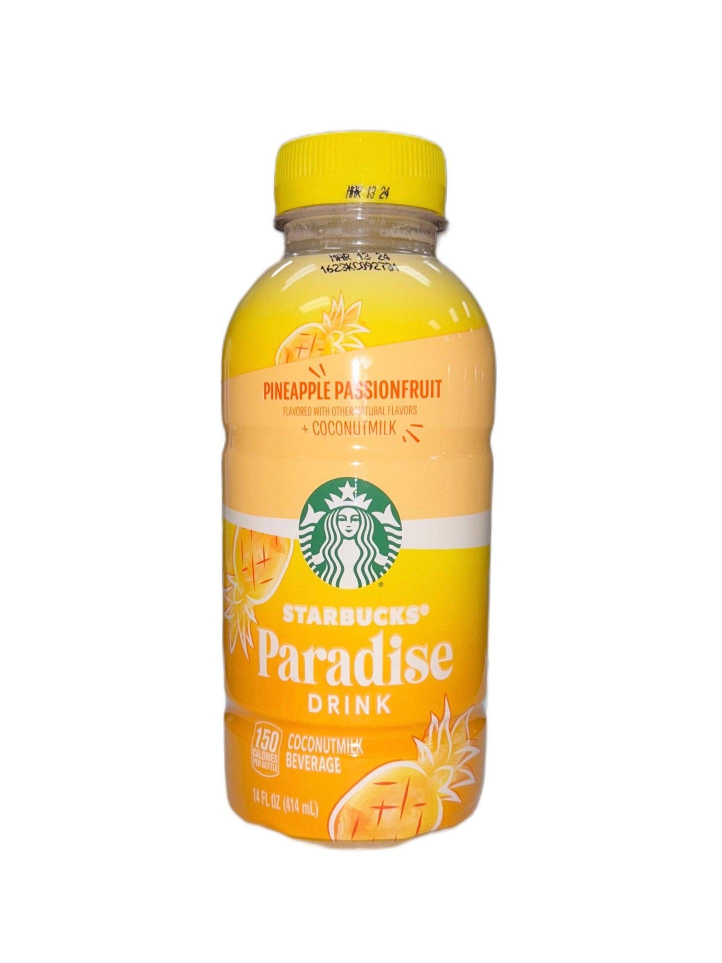 Starbucks Pineapple Passionfruit Drink With Coconut Milk