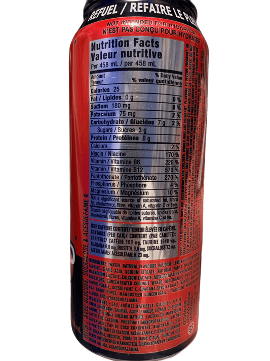 Monster Rehab Strawberry Lemonade Energy Drink 458ML - U.S Edition