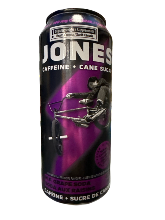 Jones Grape Soda Energy Drink 473ML - Canadian Edition