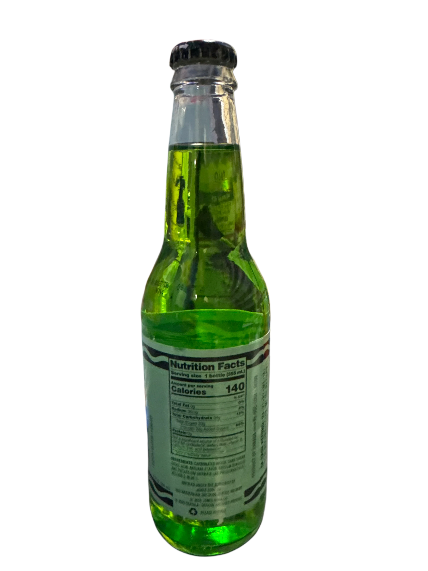 Jones Crayola Limited Edition Magic Mint Glass Bottle 355ML - U.S Edition