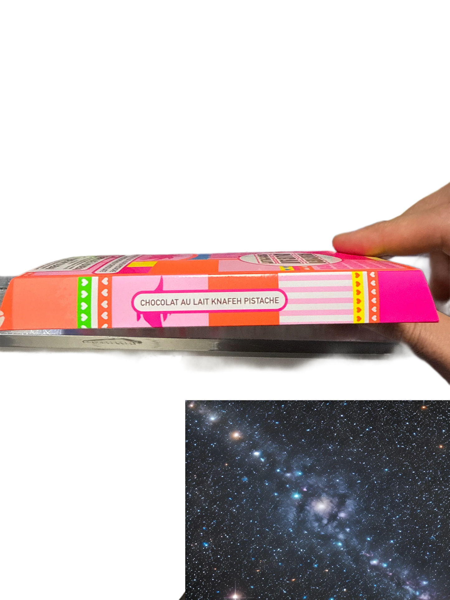 Habibi Dubai Kunafa Pistachio Milk Chocolate 200G - Dubai Edition