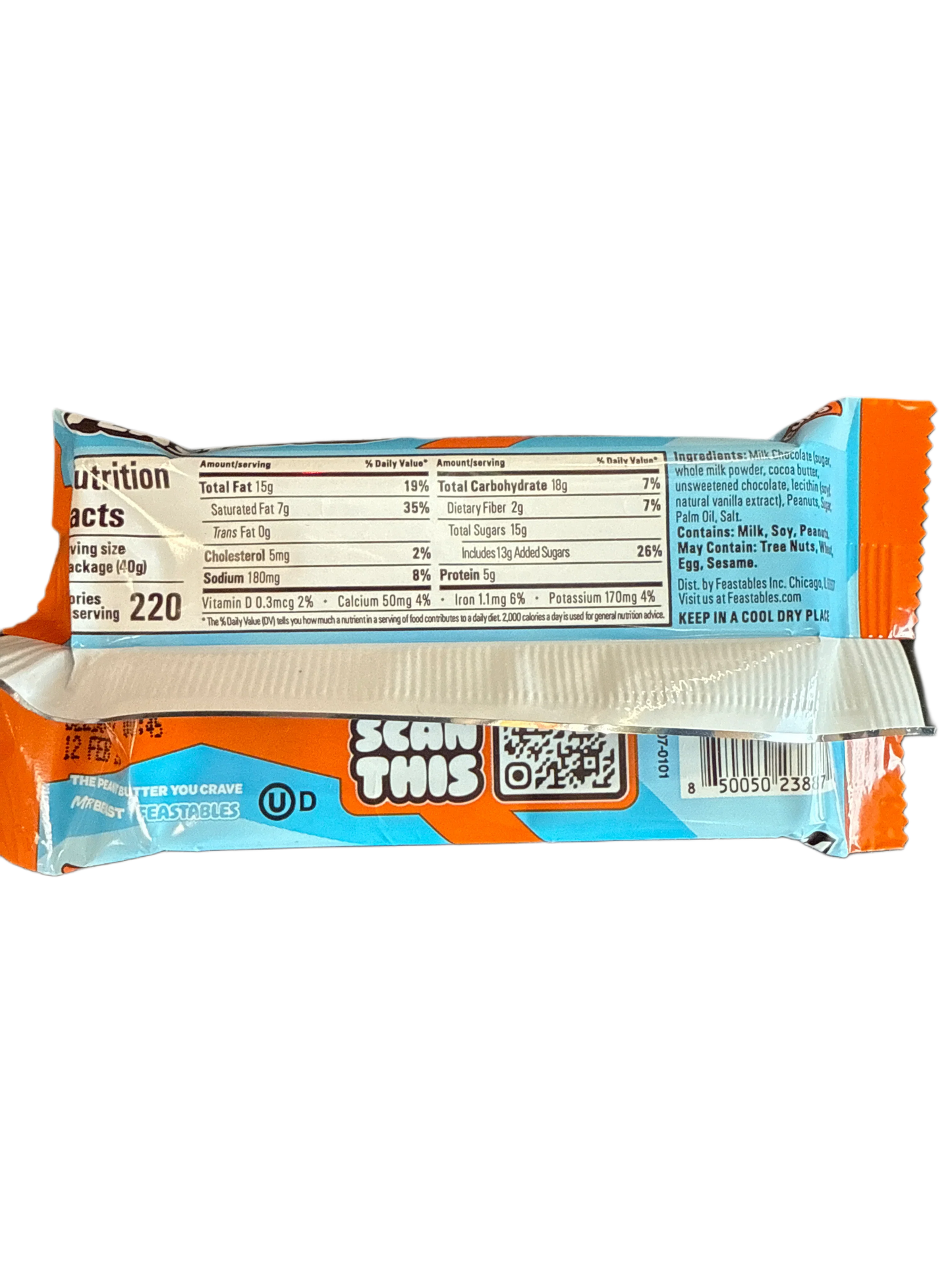 Feastables Mr Beast Creamy Peanut Butter Cups 40G - U.S Edition