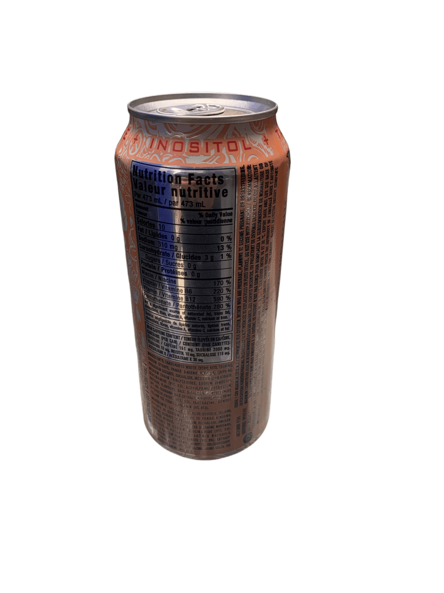 Monster Energy Drink Ultra Peachy Keen 473ML - Canadian Edition