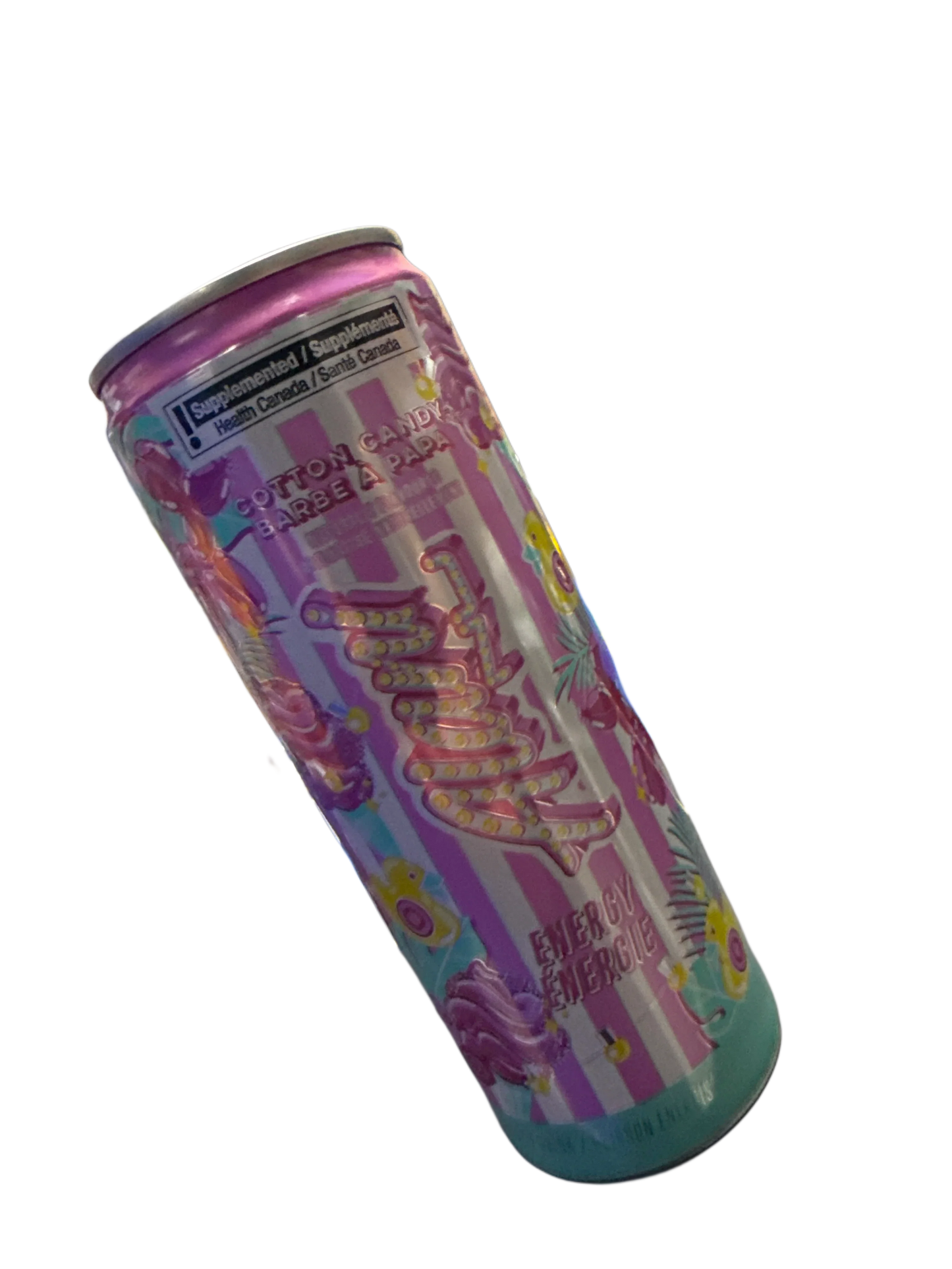 Alani Nu Cotton Candy Flavour Energy Drink 355ML - Canadian Edition