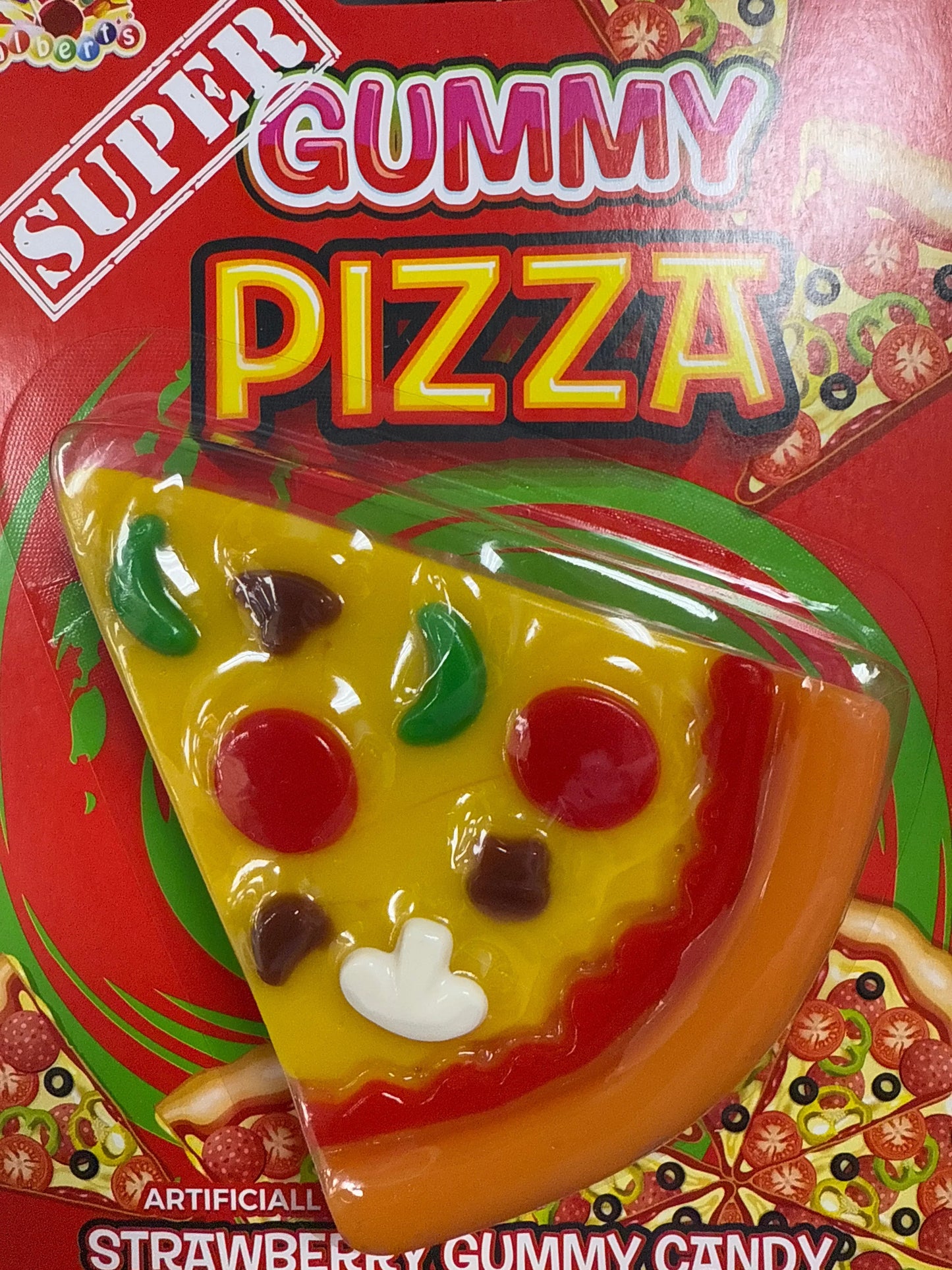 Super Gummy Pizza Candy 150G - U.S Edition