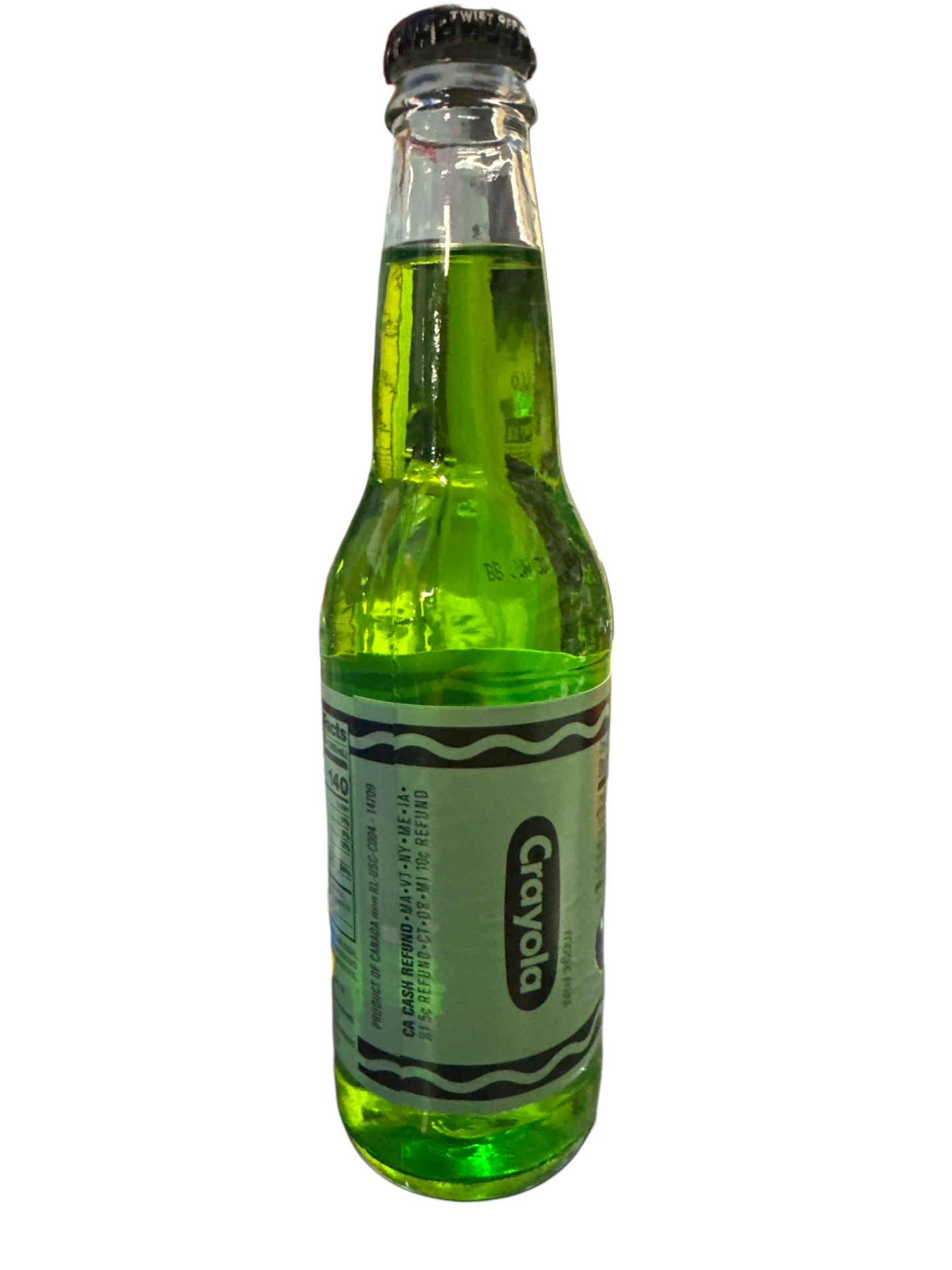 Jones Crayola Limited Edition Magic Mint Glass Bottle 355ML - U.S Edition