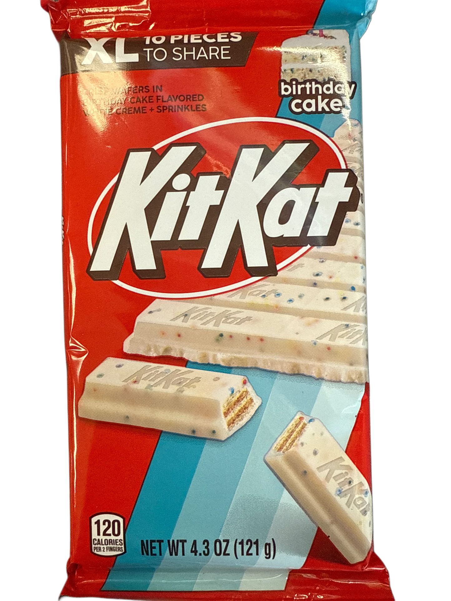 Kit Kat Birthday Cake XL 121G - U.S Edition