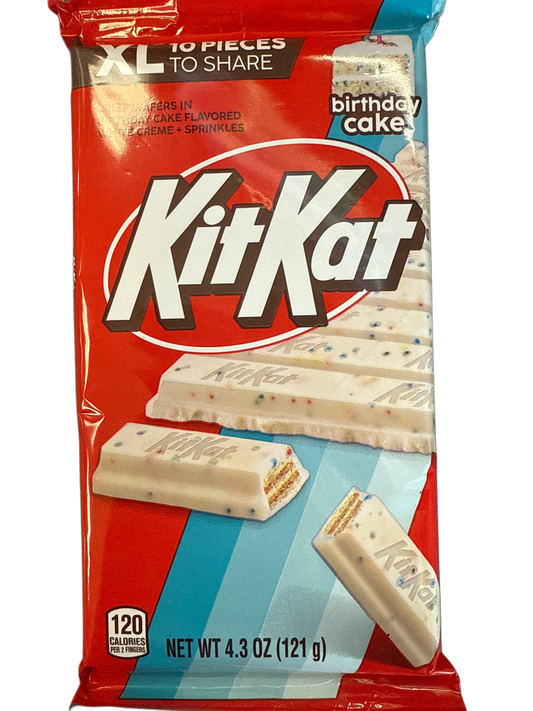 Kit Kat Birthday Cake XL 121G - U.S Edition
