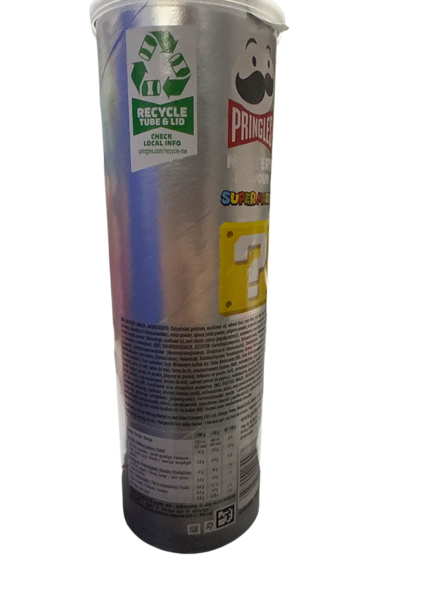 Pringles Super Mario Mystery Flavour 165G - U.K Edition