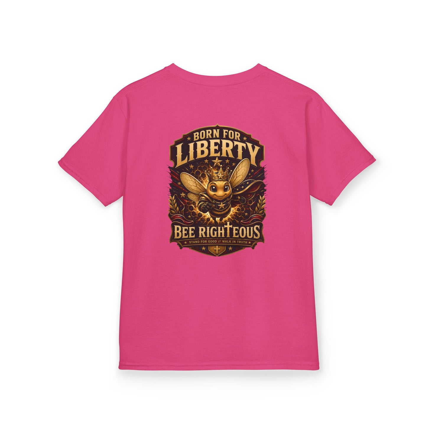 Kids 'Bee Righteous' Liberty Graphic Tee