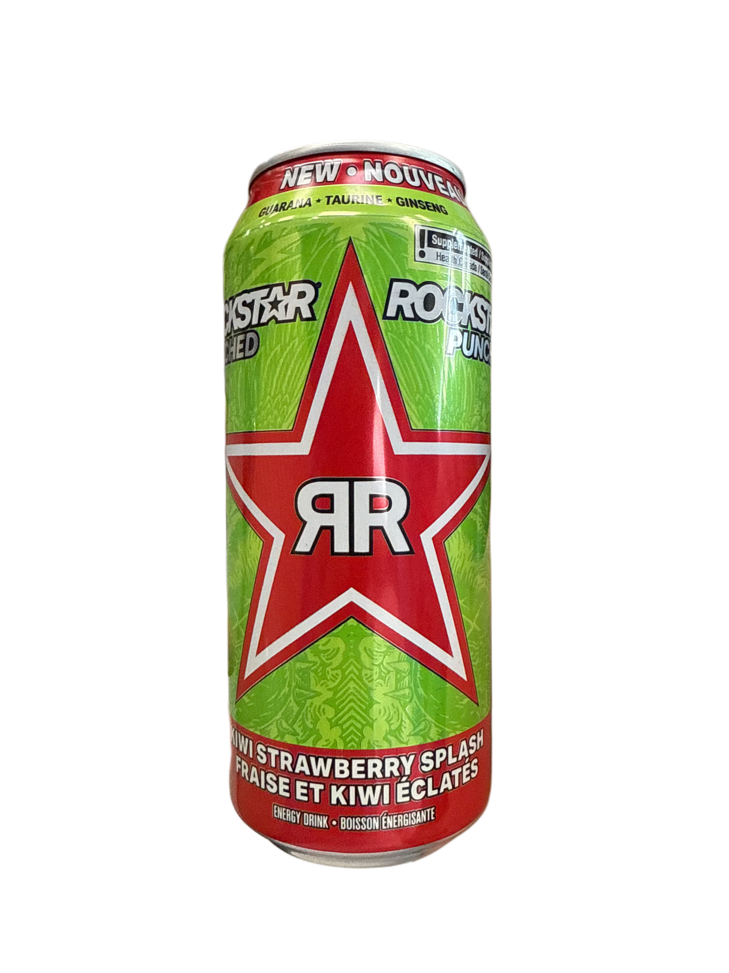 Rockstar Energy Punched Kiwi Strawberry Splash 473ML - Canadian Edition
