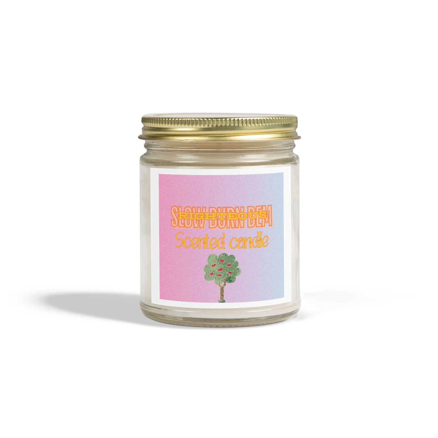 Scented Coconut Apricot Candles (4oz, 9oz)