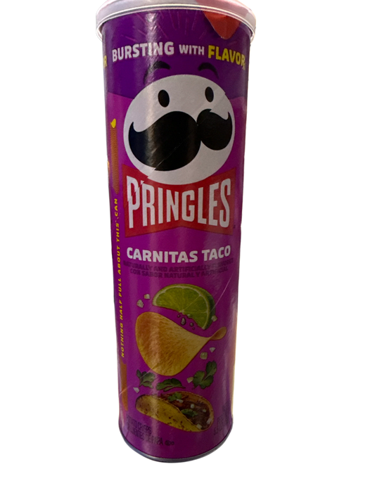 Pringles Limited Edition Carnitas Taco Flavour 158g - U.S Edition