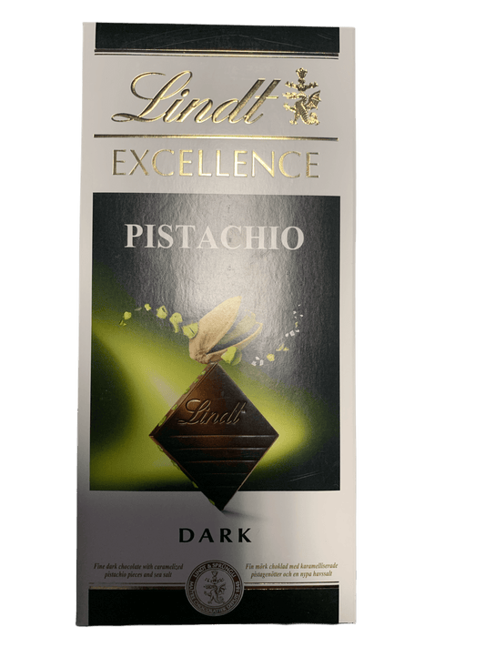 Lindt Excellence Pistachio Dark Chocolate 100G - French Edition