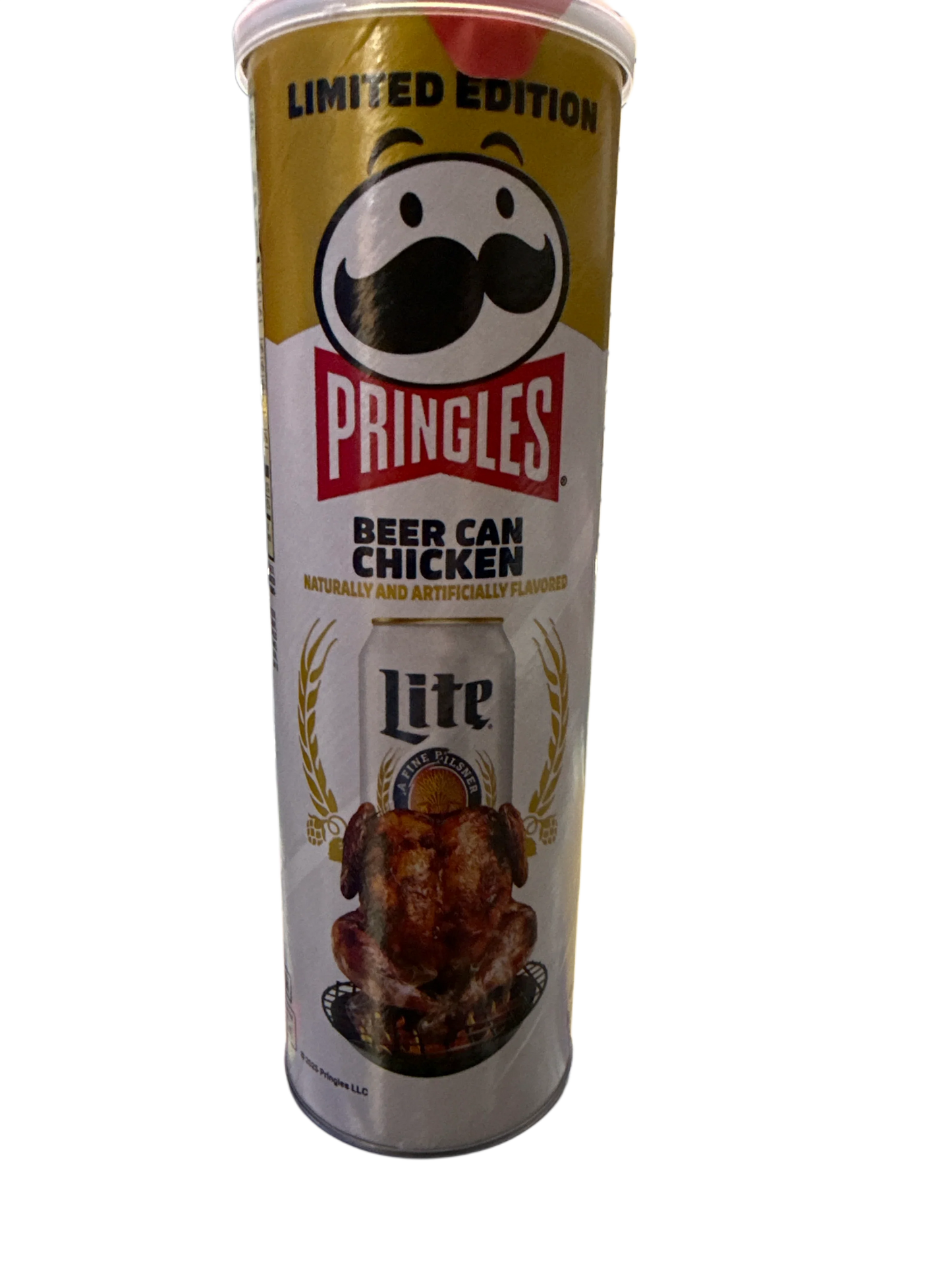 Pringles Limited Edition Beer Can Chicken Flavour 158g - U.S Edition