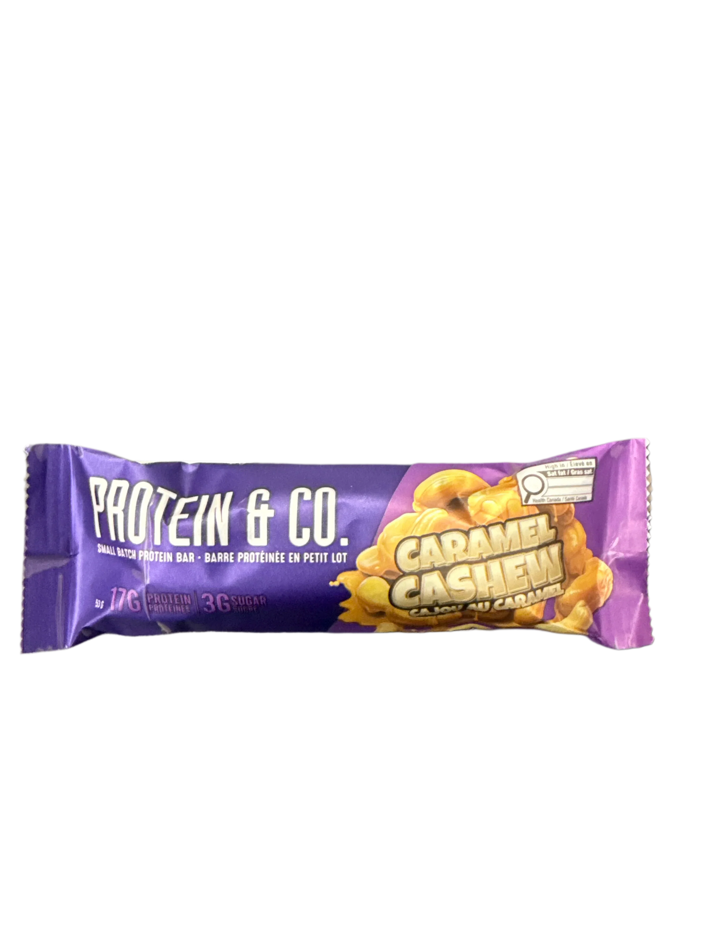 Protein & Co. Protein Caramel And Cashew Bar 53G - U.S Edition