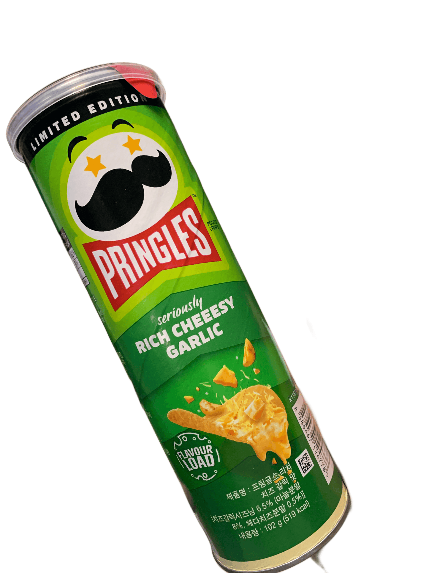 Pringles Rich Cheesy Garlic Flavour 102G - Malaysian Edition