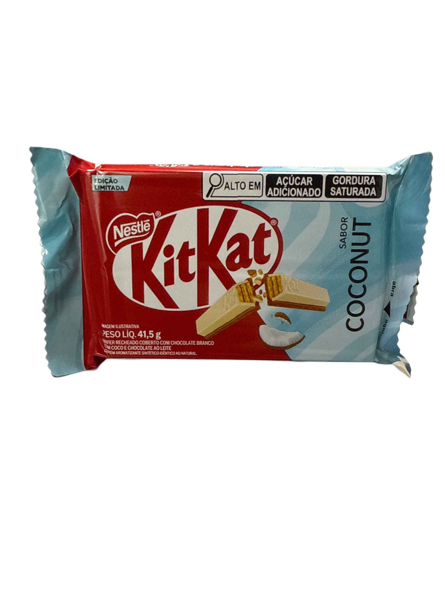 Kit Kat Coconut 41.5G - Brazilian Edition