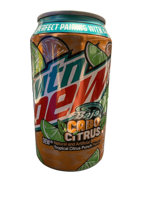 Mountain Dew Baja Cabo Citrus Can 355ML
