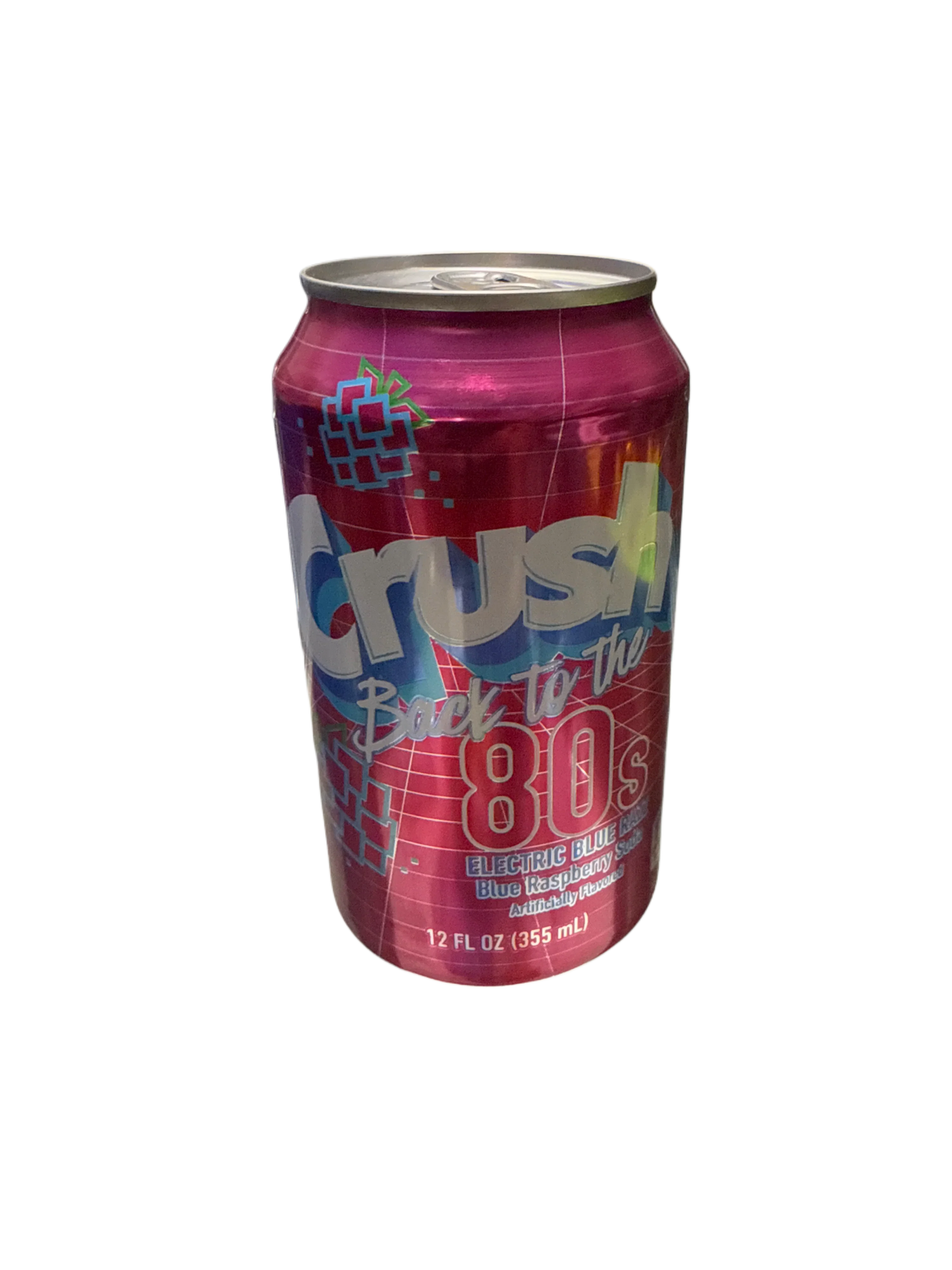 Crush Back To The 80s Electric Blue Razz 355ML - Canadian Edition