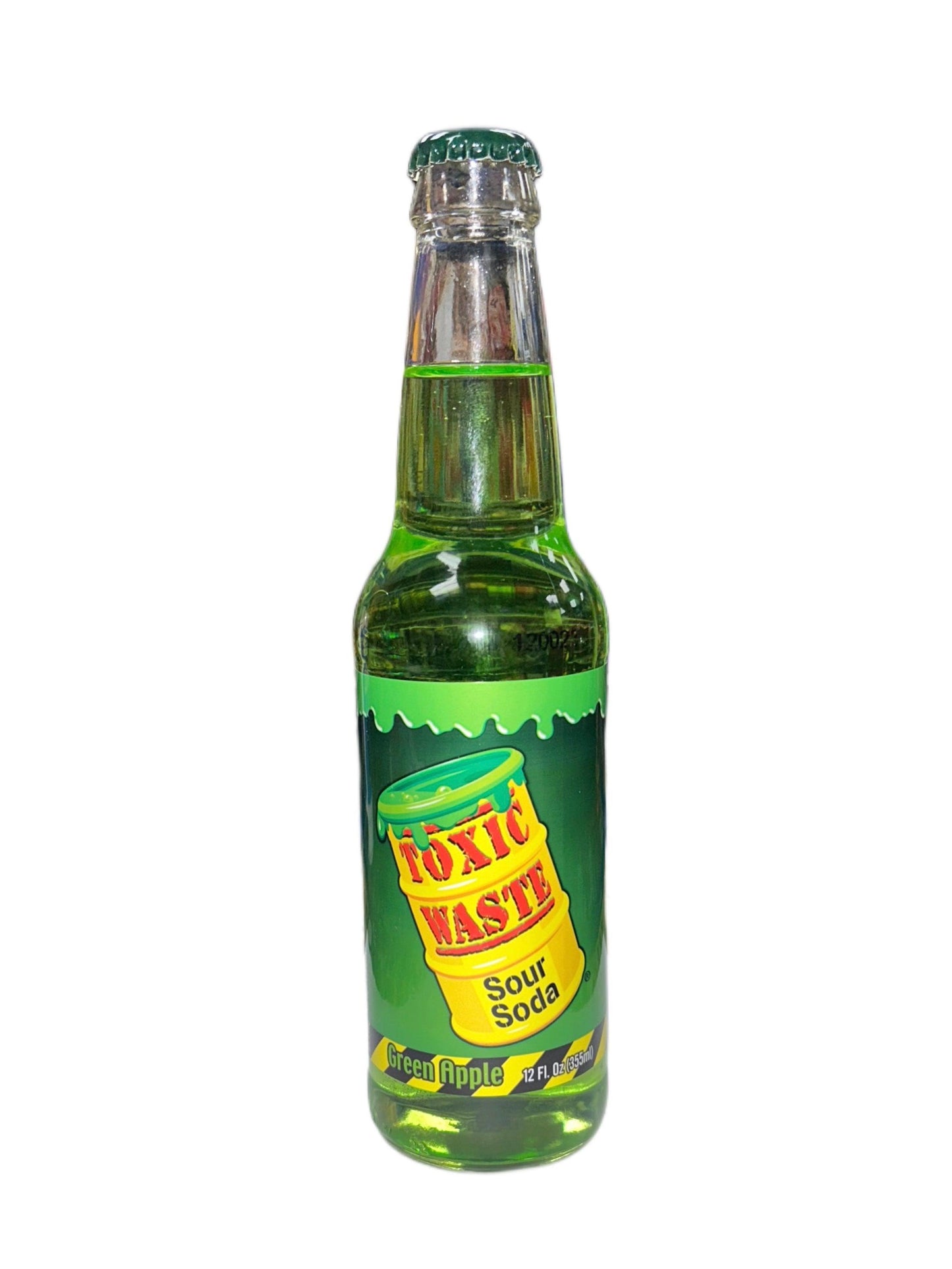 Toxic Waste Sour Soda Green Apple - 355ml
